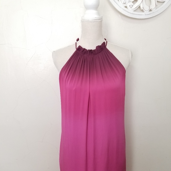 Vince size M silk dip dye dress - Picture 4 of 11